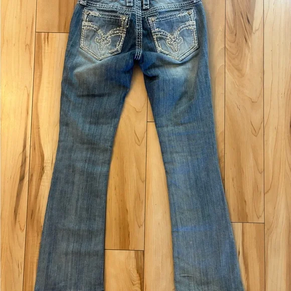 Rock Revival Women's Boot Cut Jeans in Blue - Picture 1 of 5